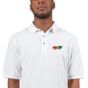 Embroidered Polo Shirt - Bear & Bull