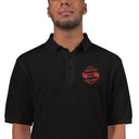 Embroidered Polo Shirt/ Finance Feeling
