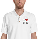 Embroidered Polo Shirt - I Love FX