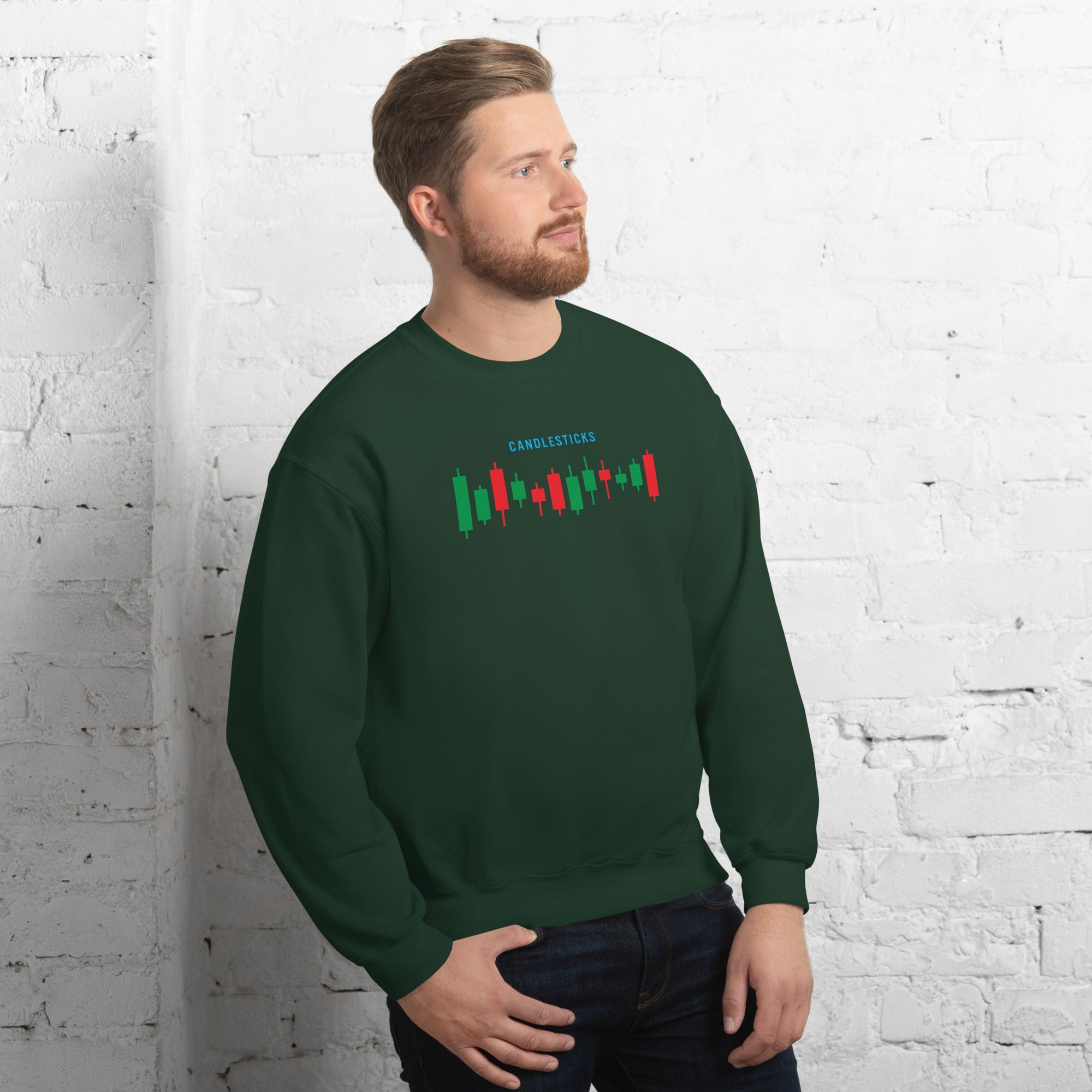 Unisex Sweatshirt - Candlesticks