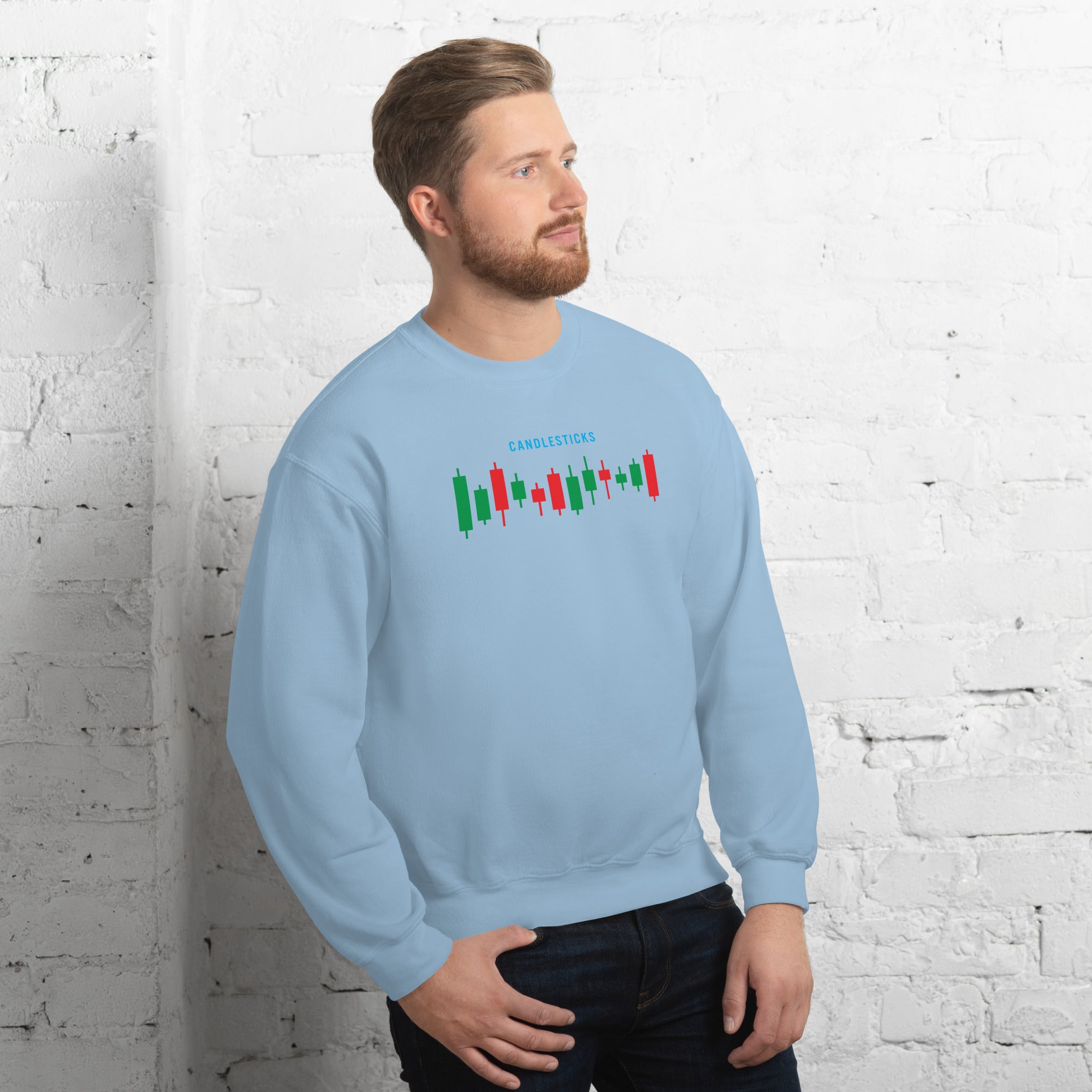 Unisex Sweatshirt - Candlesticks