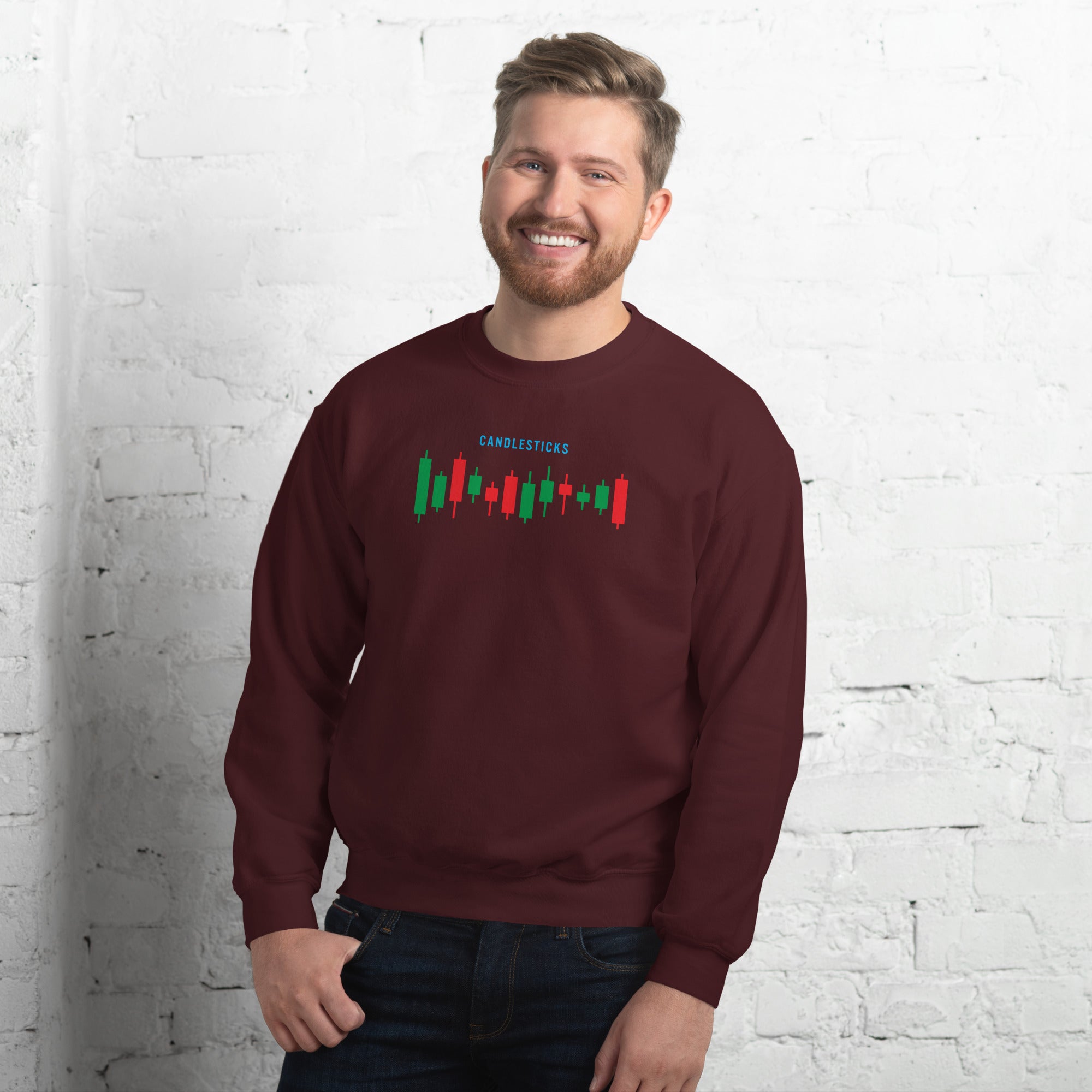 Unisex Sweatshirt - Candlesticks