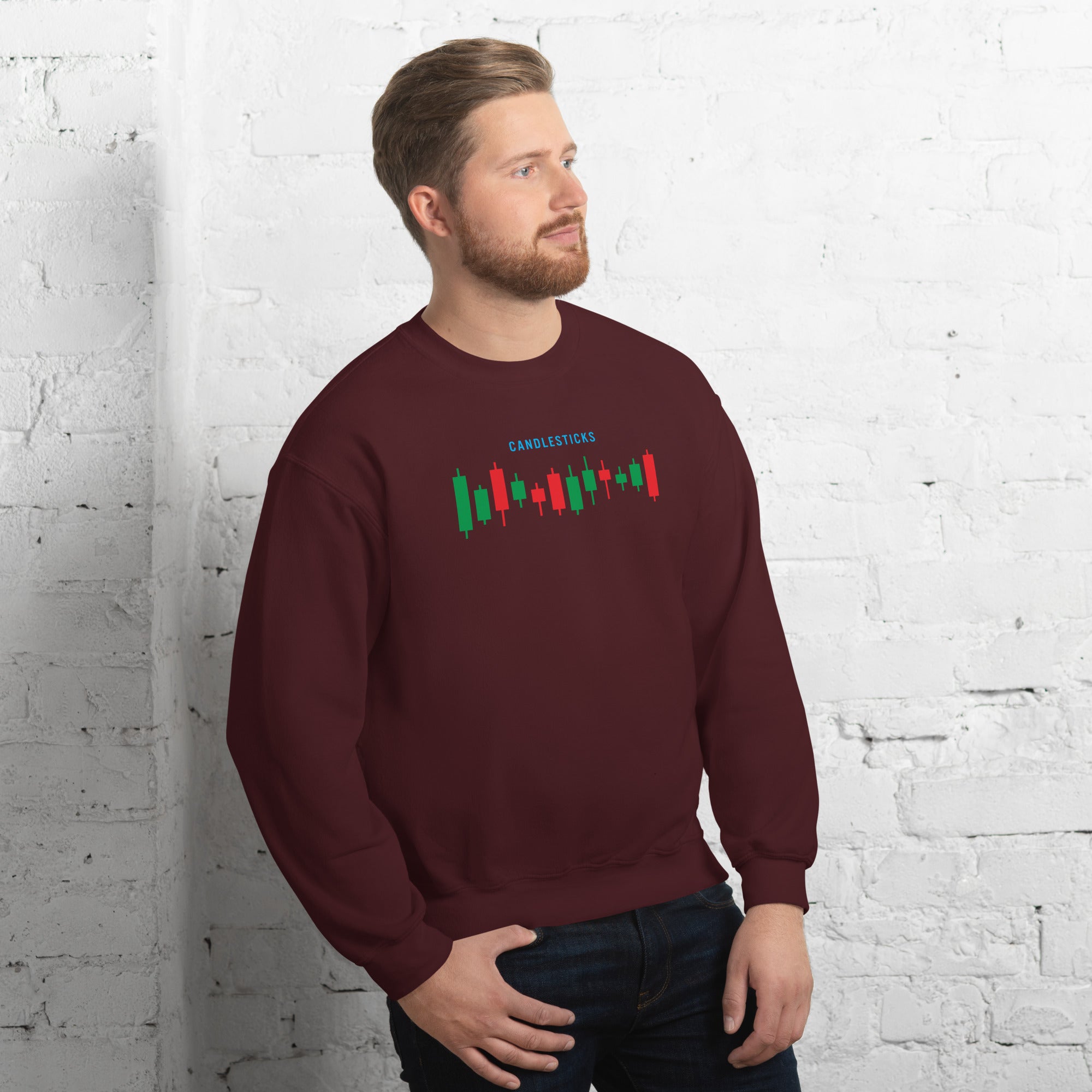 Unisex Sweatshirt - Candlesticks