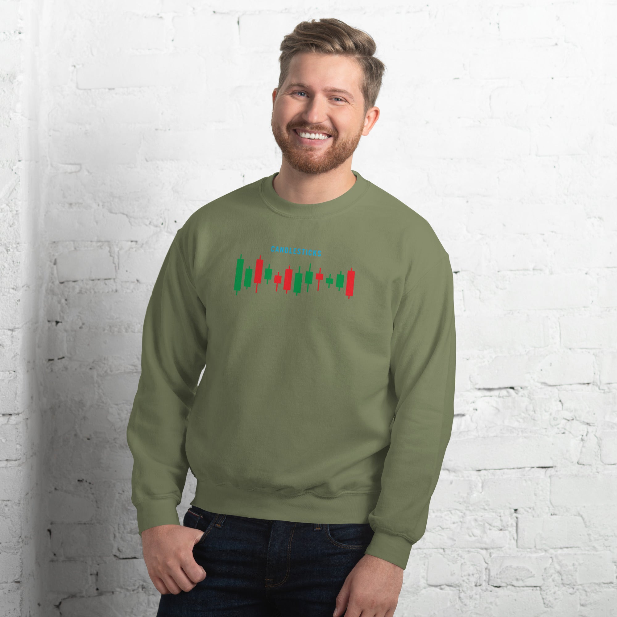 Unisex Sweatshirt - Candlesticks