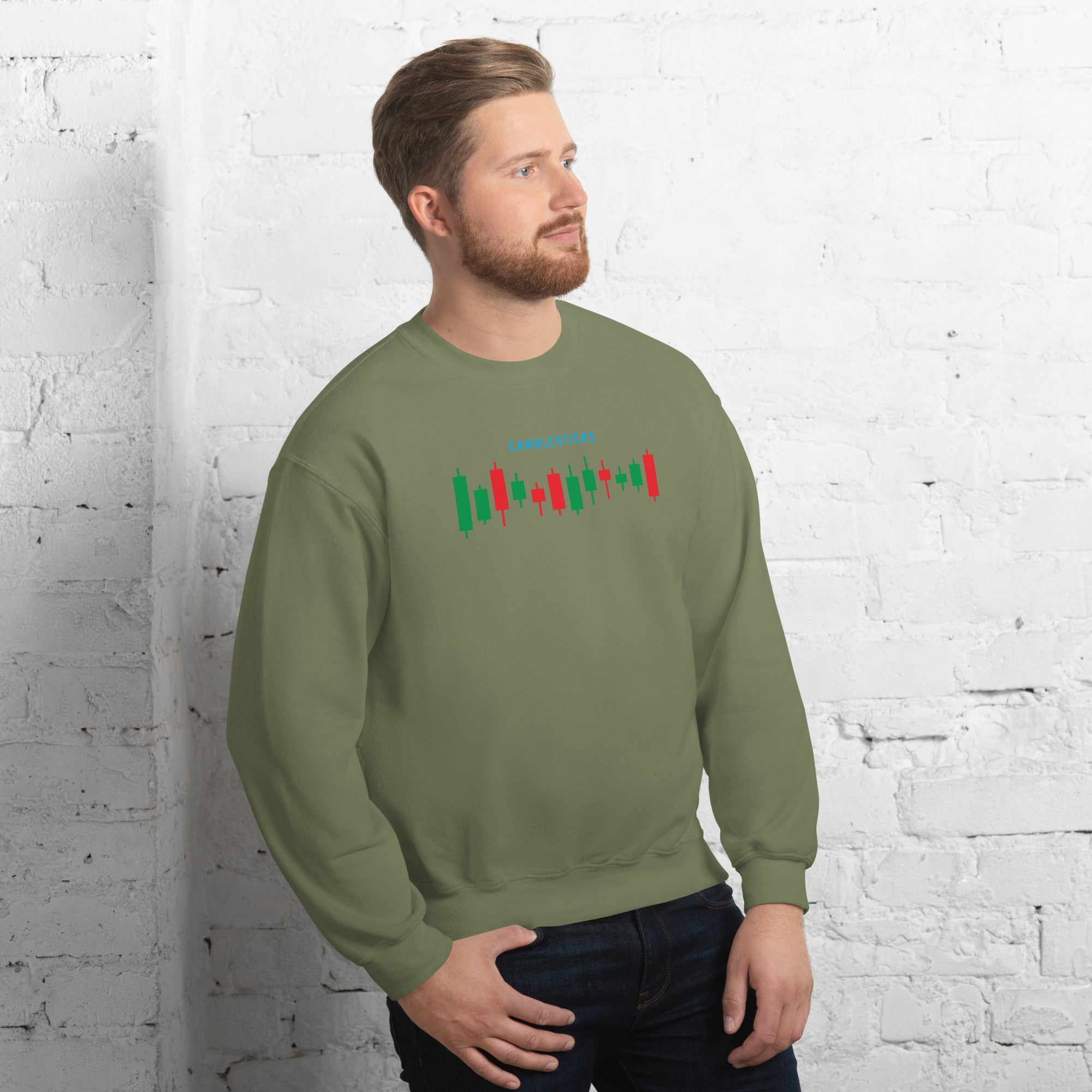 Unisex Sweatshirt - Candlesticks