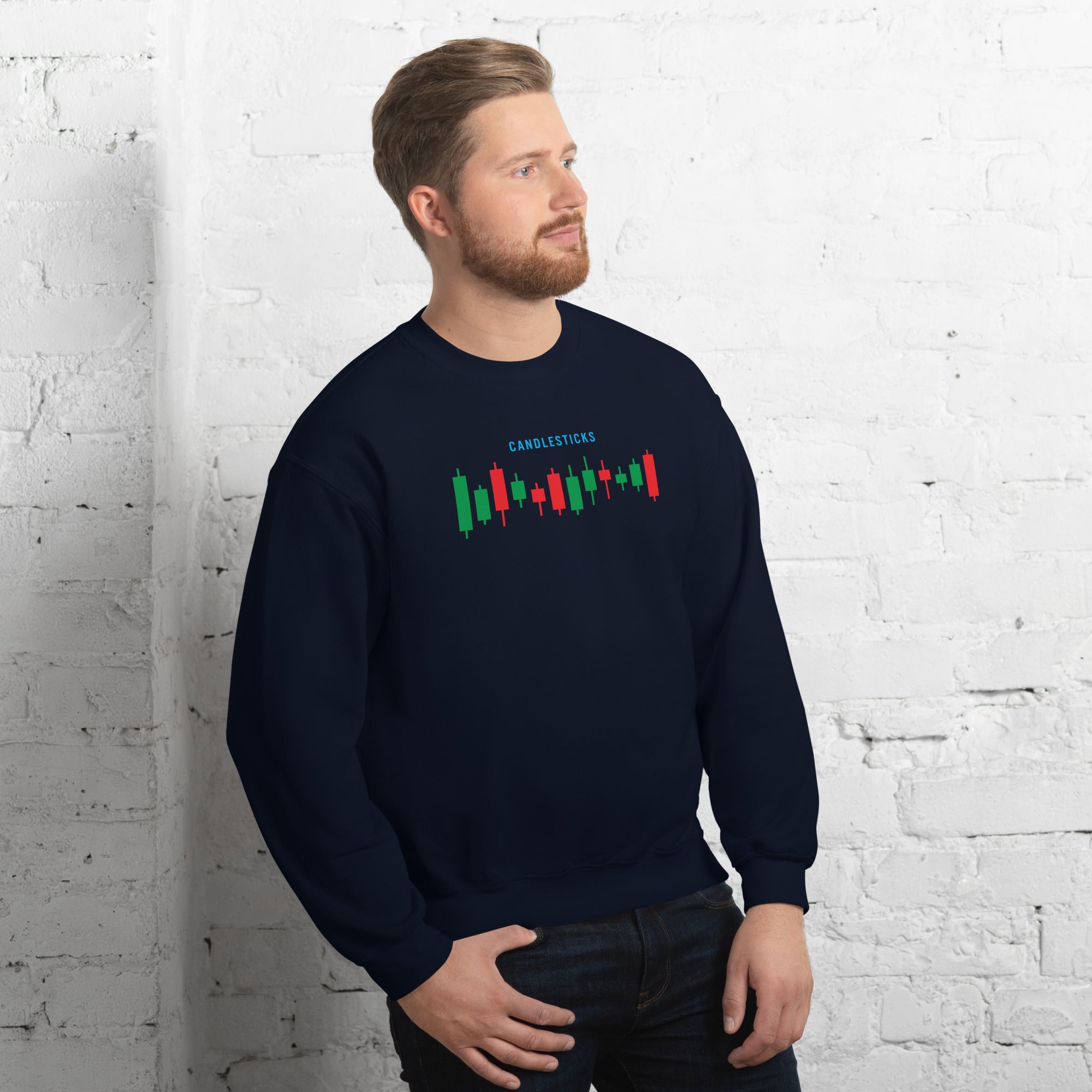 Unisex Sweatshirt - Candlesticks
