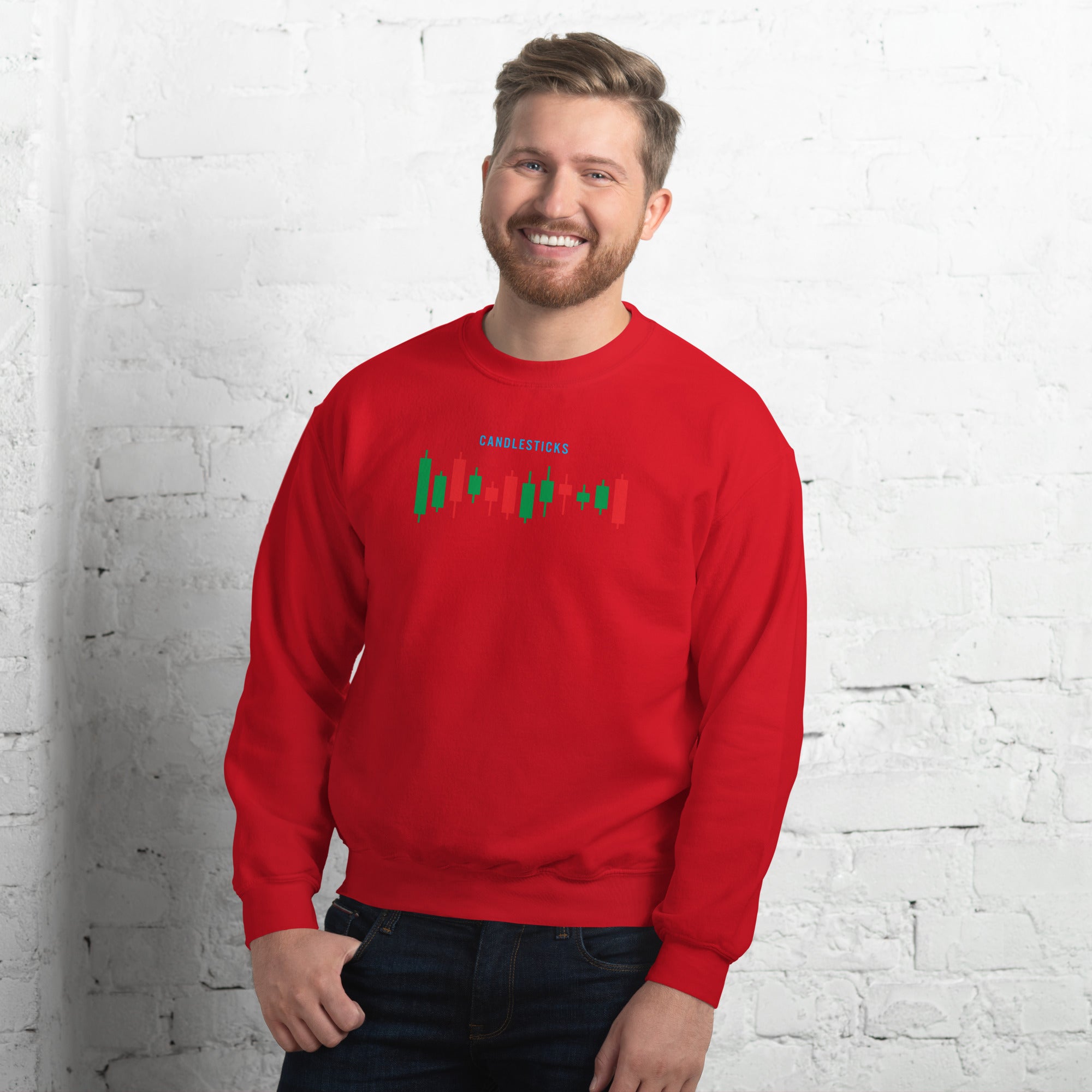 Unisex Sweatshirt - Candlesticks