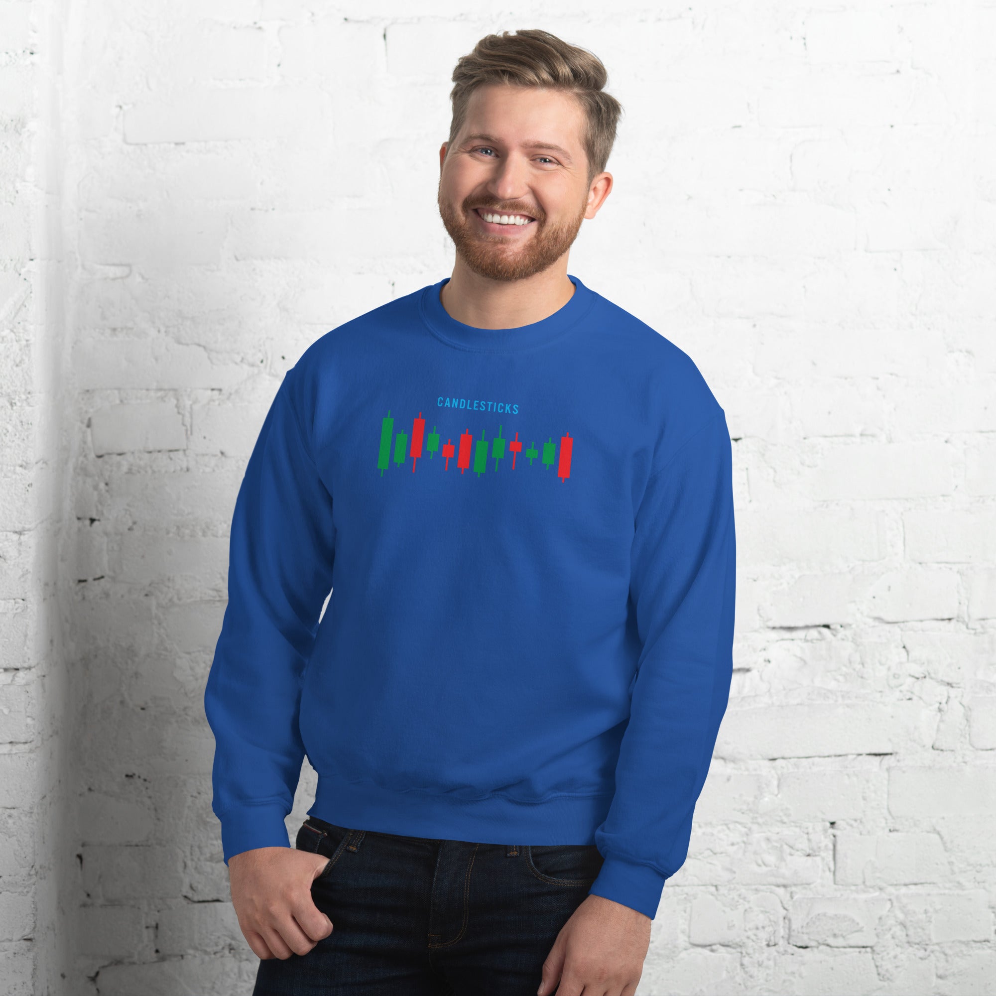 Unisex Sweatshirt - Candlesticks