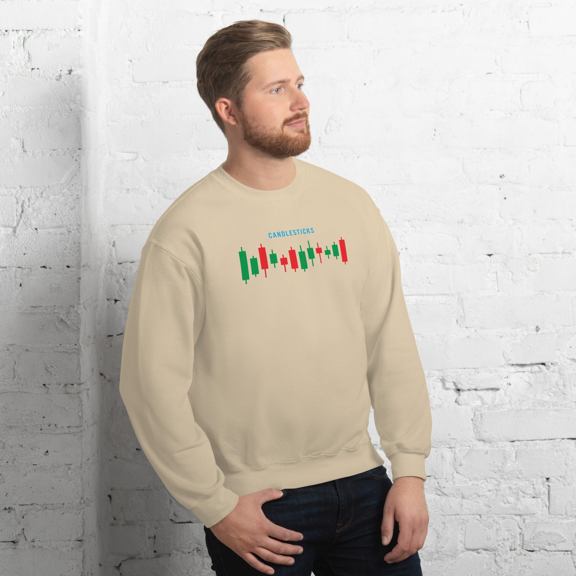 Unisex Sweatshirt - Candlesticks