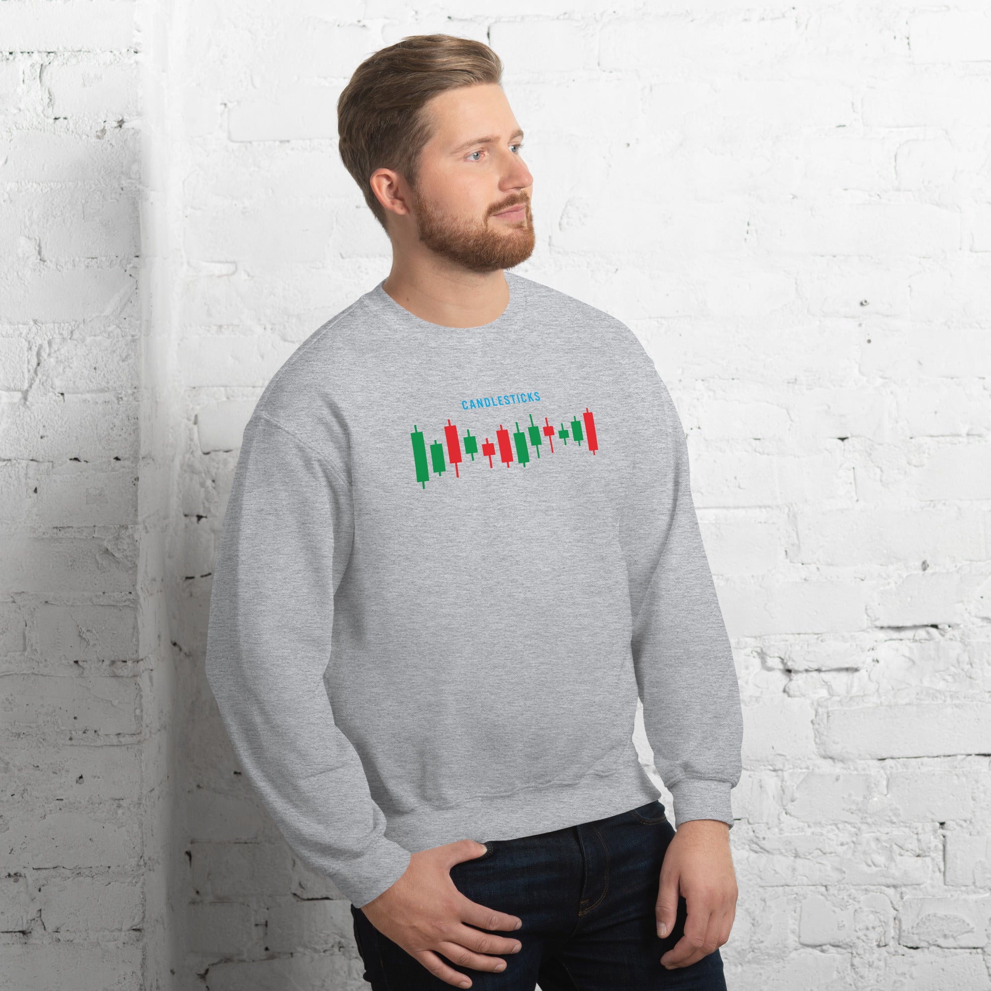 Unisex Sweatshirt - Candlesticks
