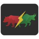 Mousepad - Bear & Bull