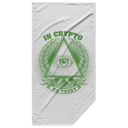 Beach Towel - In Crypto We Trust