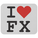 Mousepad - I Love FX
