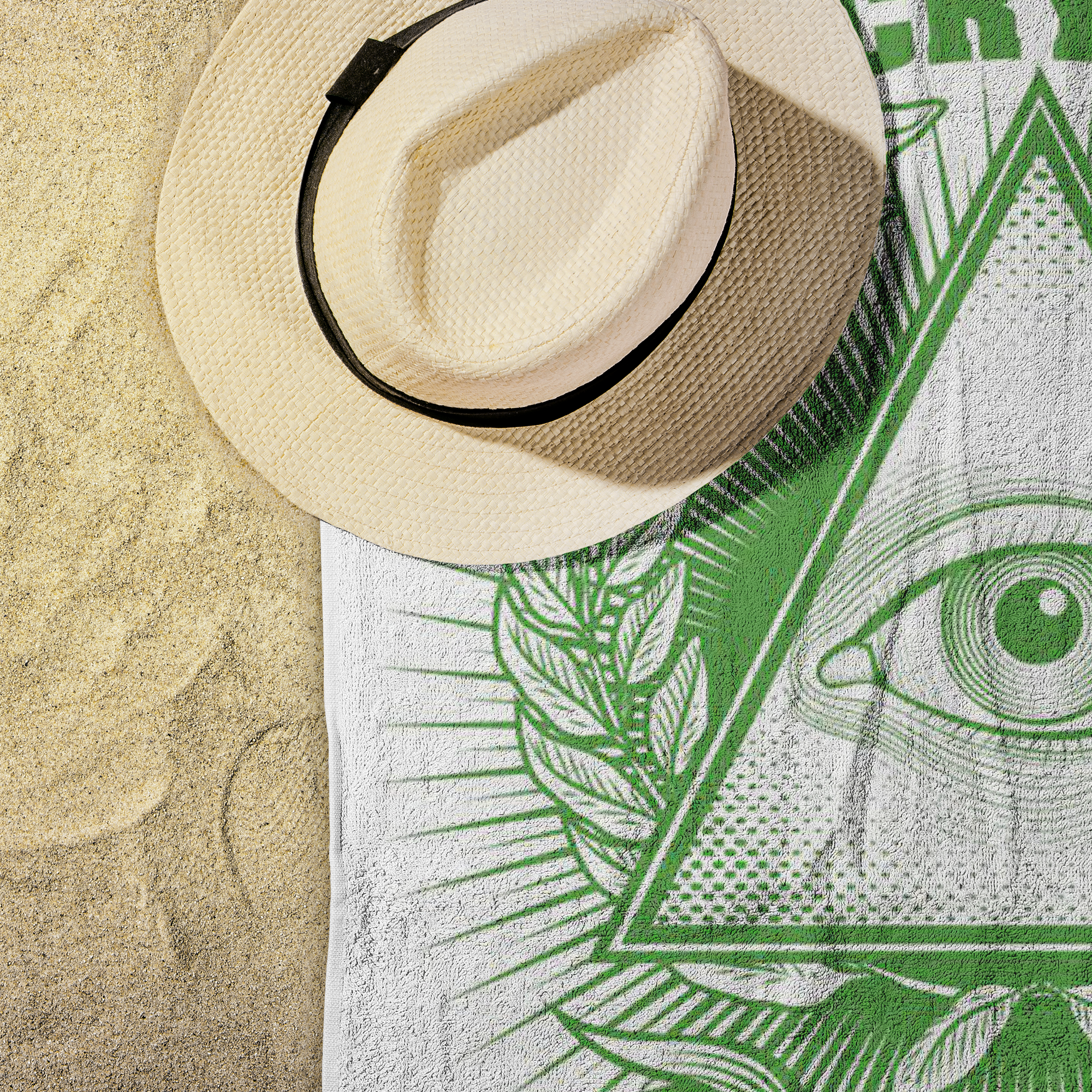 Beach Towel - In Crypto We Trust