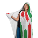 Hooded Blanket - Candlesticks