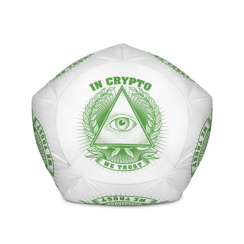 Bean Bag Chair - In Crypto We Trust