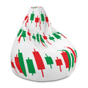 Bean Bag Chair w/ filling - Candlesticks