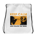 Drawstring bag - Follow the trend