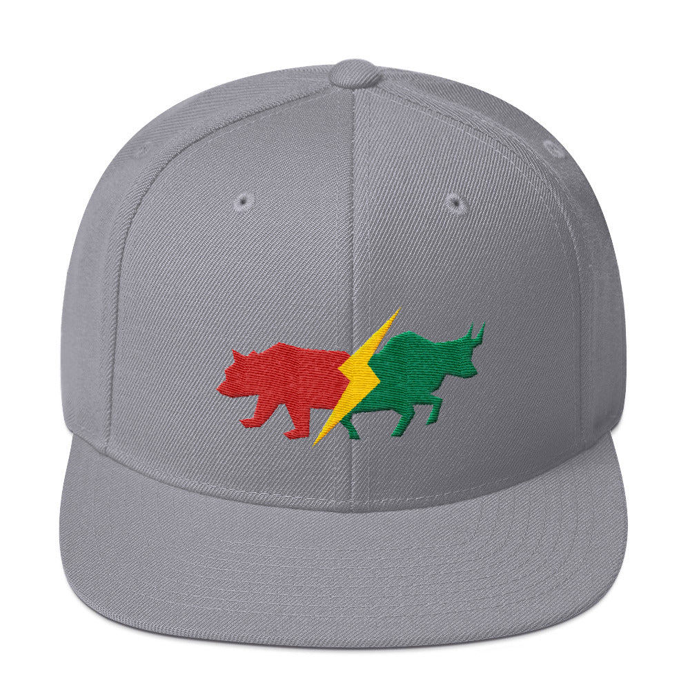 Snapback Hat - Bear & Bull
