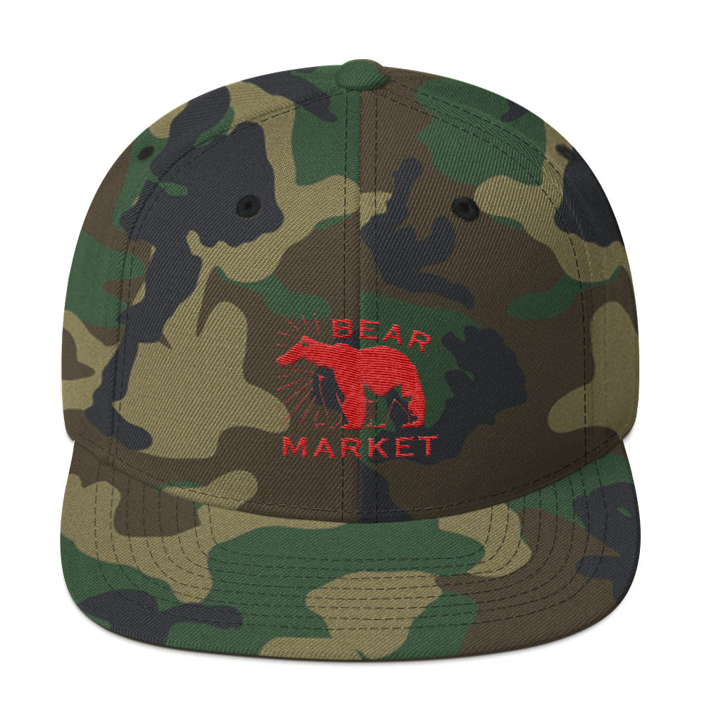 Snapback Hat/ Bear Market