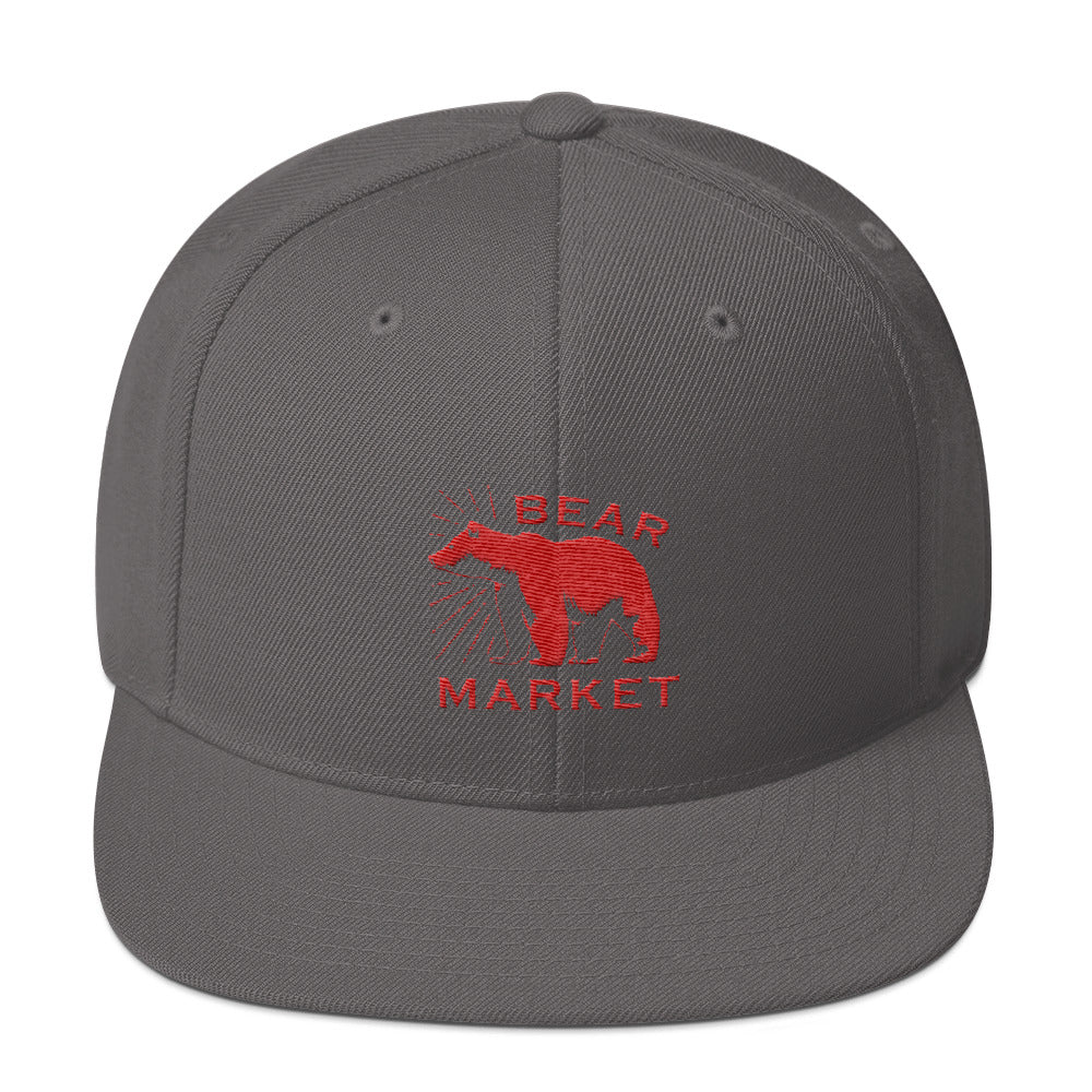Snapback Hat/ Bear Market