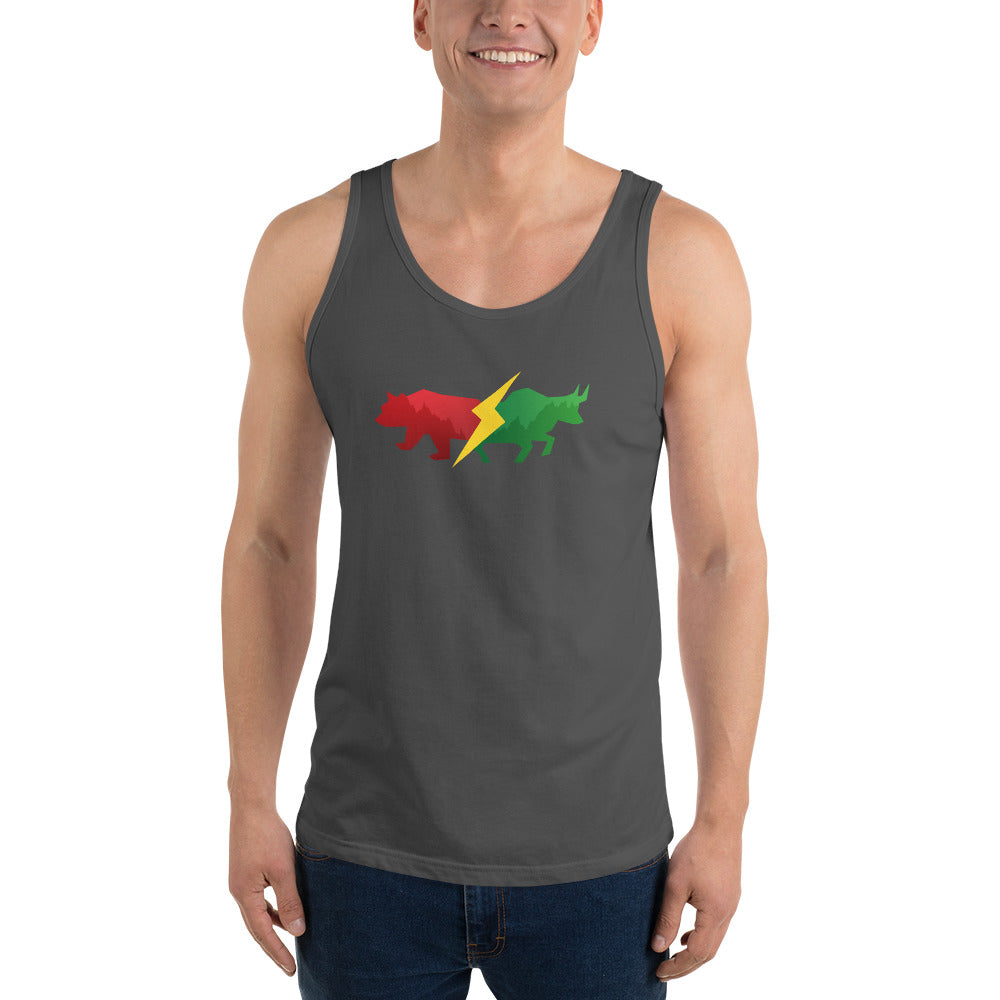 Unisex  Tank Top - Bear & Bull