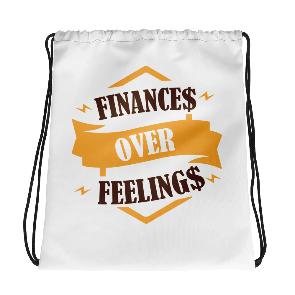 Drawstring bag/ Finance Feeling