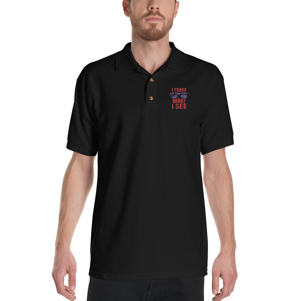 Embroidered Polo Shirt - Trade What I See