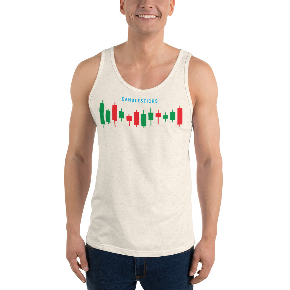Unisex Tank Top - Candlesticks