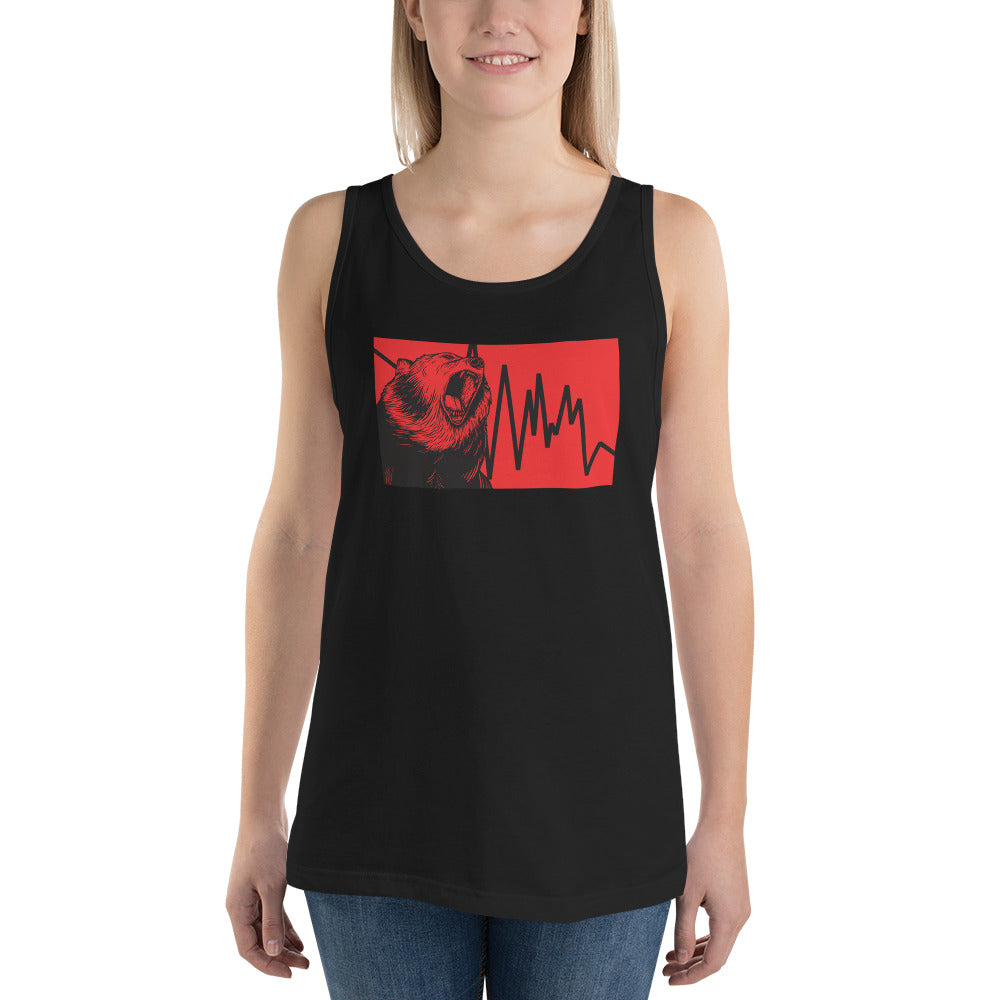 Unisex  Tank Top - Bear Down - 0