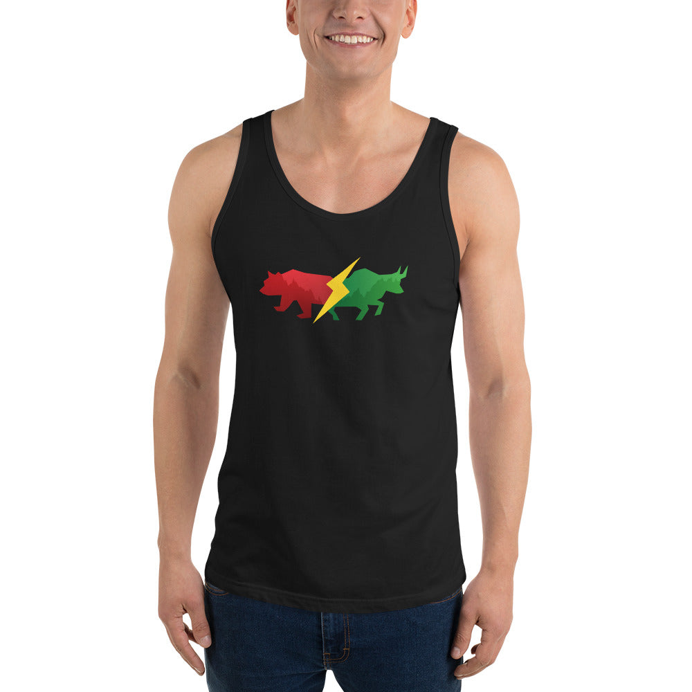 Unisex  Tank Top - Bear & Bull