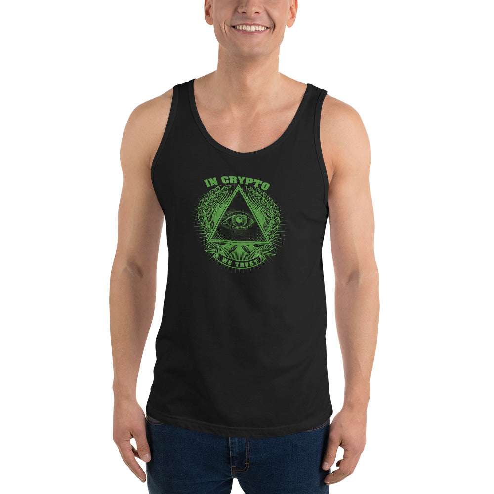 Unisex Tank Top / In Crypto We Trust - 0